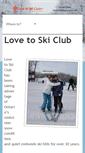 Mobile Screenshot of lovetoskiclub.com